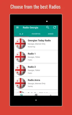 Georgia Radio Stations android App screenshot 1